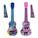 Guitarra Infantil Dos Estilos 41cm Plástico Resistente
