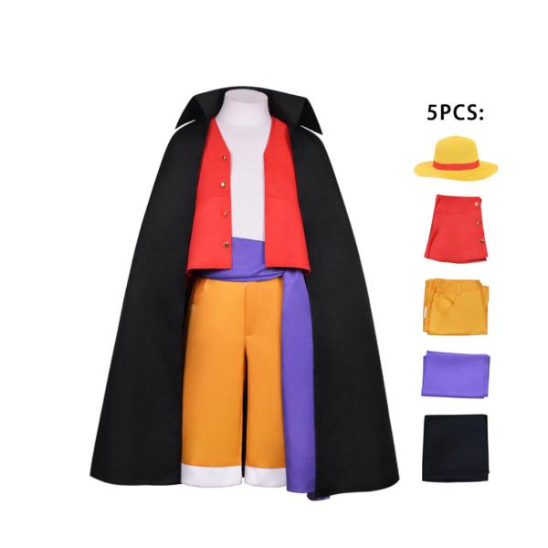 [TK-R144-S] Disfraz De Luffy One Piece Talla S Poliester