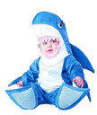 Disfraz De Tiburón Para Bebé 80cm Polyester