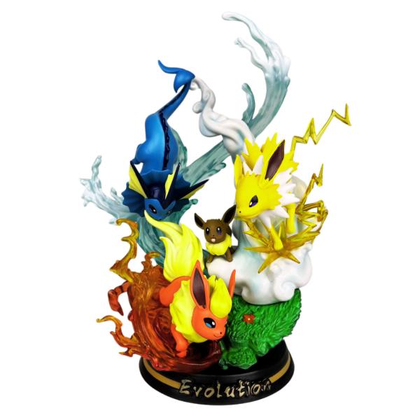 [TK-F514] FIGURA DE EVEE Y SUS EVOLUCIONES - POKEMON
