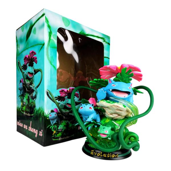 [TK-F511] FIGURA DE BULBASAUR Y SUS EVOLUCIONES - POKEMON