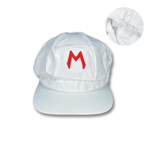 [TK-G009] GORRA BLANCA DE MARIO BROS
