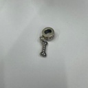 Charm Colgante Huesito Con Circonias Poderosa CH01