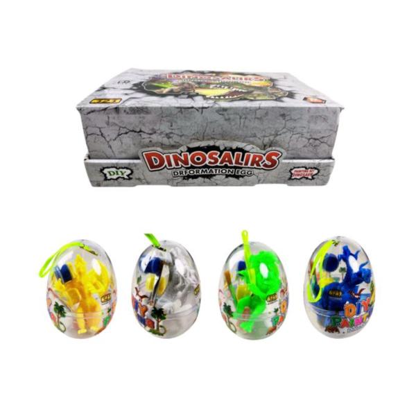 [PD-AJU0001] Huevo de Dinosaurio para Pintar Plastico AJU0001