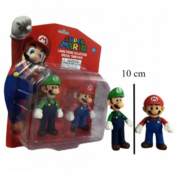 [TK-F057] SET DE FIGURAS MARIO Y LUIGI - MARIO BROS 2 UNIDADES