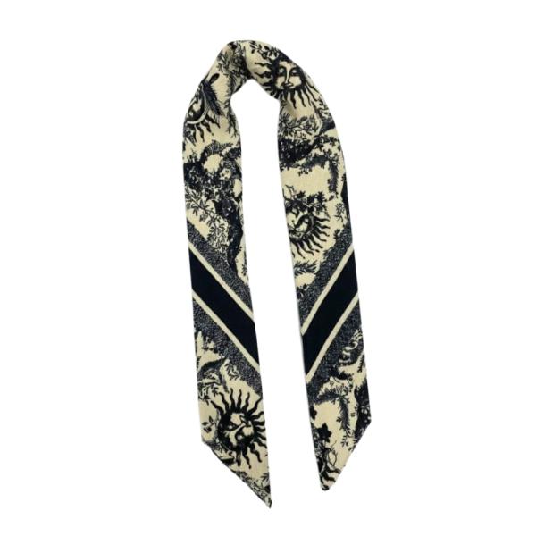 [PD-ABN0066] Poderosa Bandana Beige Con Estampado De Sol Universal