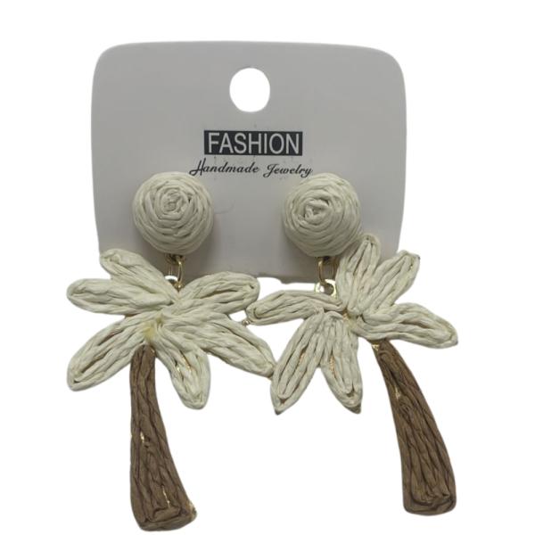[PD-JJA0219] Poderosa Aretes De Playa Diseño Palmera