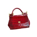 BOLSO MANO DISEÑO SICILY DOLCE GABANA ROJO