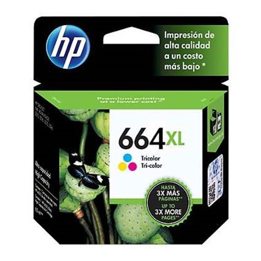 [HP00346] HP Cartucho Color 664XL 330Pgs F6V30AL