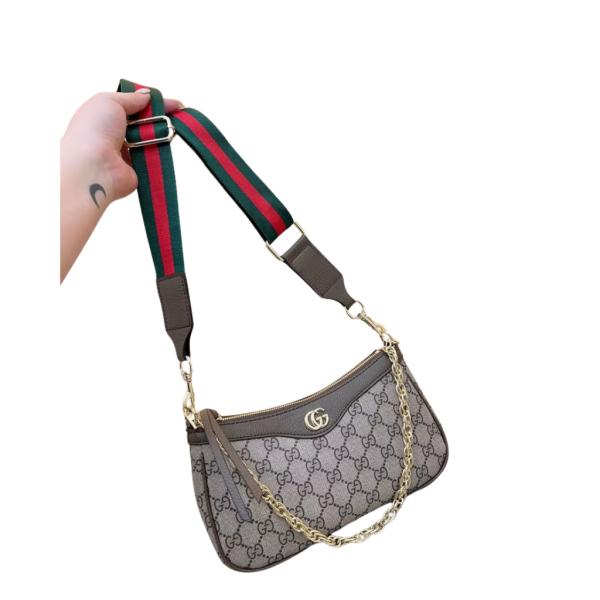 [PD-BBC0209] BOLSO CRUZADO GUCCI MODELO CAFE ESTAMPADO