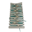 PULSERA DE HILO DISEÑO ESTELLA/CONCHA/TORTUGA MODELO HN1614