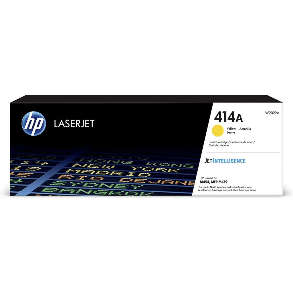 [HP01338] HP Toner Amarillo HP414A W2022A Para Impresoras Laser