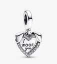 CHARM COLGANTE DOBLE CORAZON PERRO PANDORA CH02