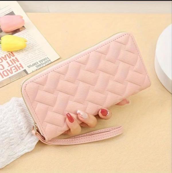 [PD-BBB043] BILLETERA PARA DAMA C372-2 ROSADO