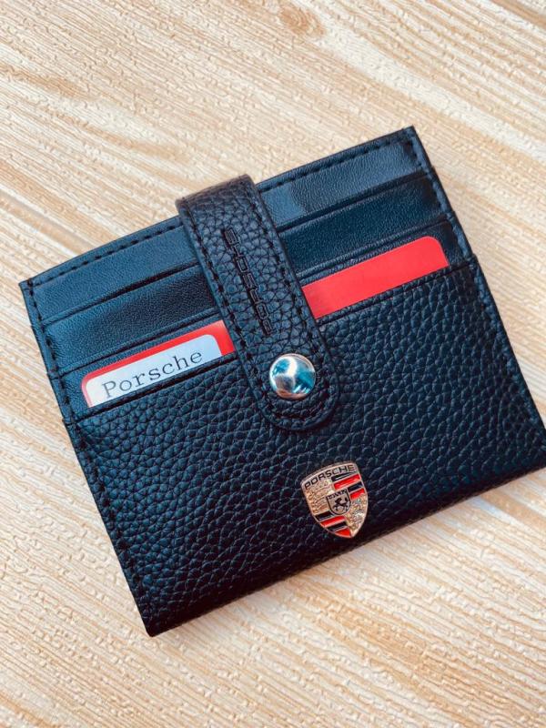 [PD-BBT005] TARJETERO MARCA PORSCHE 5013 NEGRO