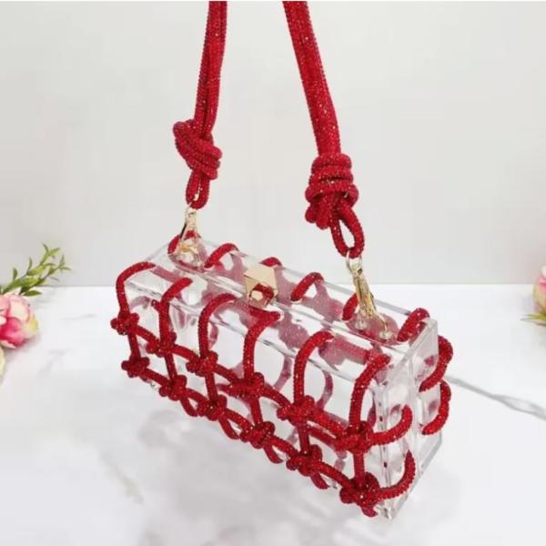 [PD-BHB020] BOLSO HOMBRO 699 ROJO