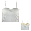 Top Tirantes Delgados Blanco Talla S