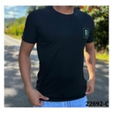 Camisa Punto Negro Talla S - Sofisticacion Moderna