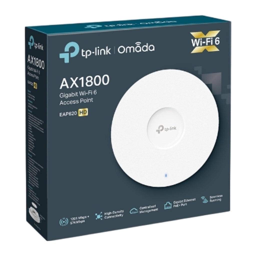 [TP00270] TP-Link EAP620HD AX1800 Ceiling Mount WiFi 6 Access Point