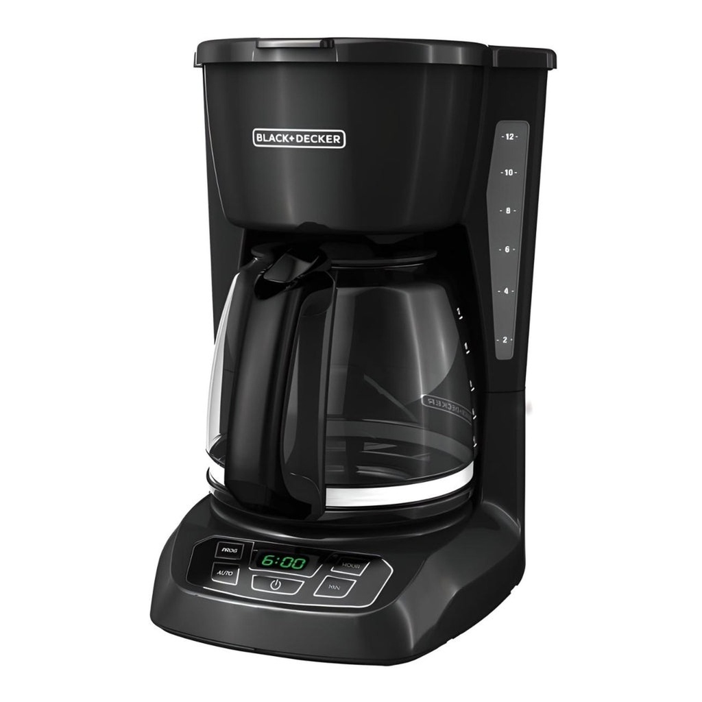 [BD00017] Black + Decker Cafetera Digital 12 Tazas Negra CM1105B