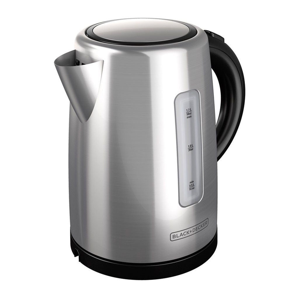 [BD00027] Black + Decker Hervidor Inalambrico 1.7L Inox KE2000SD