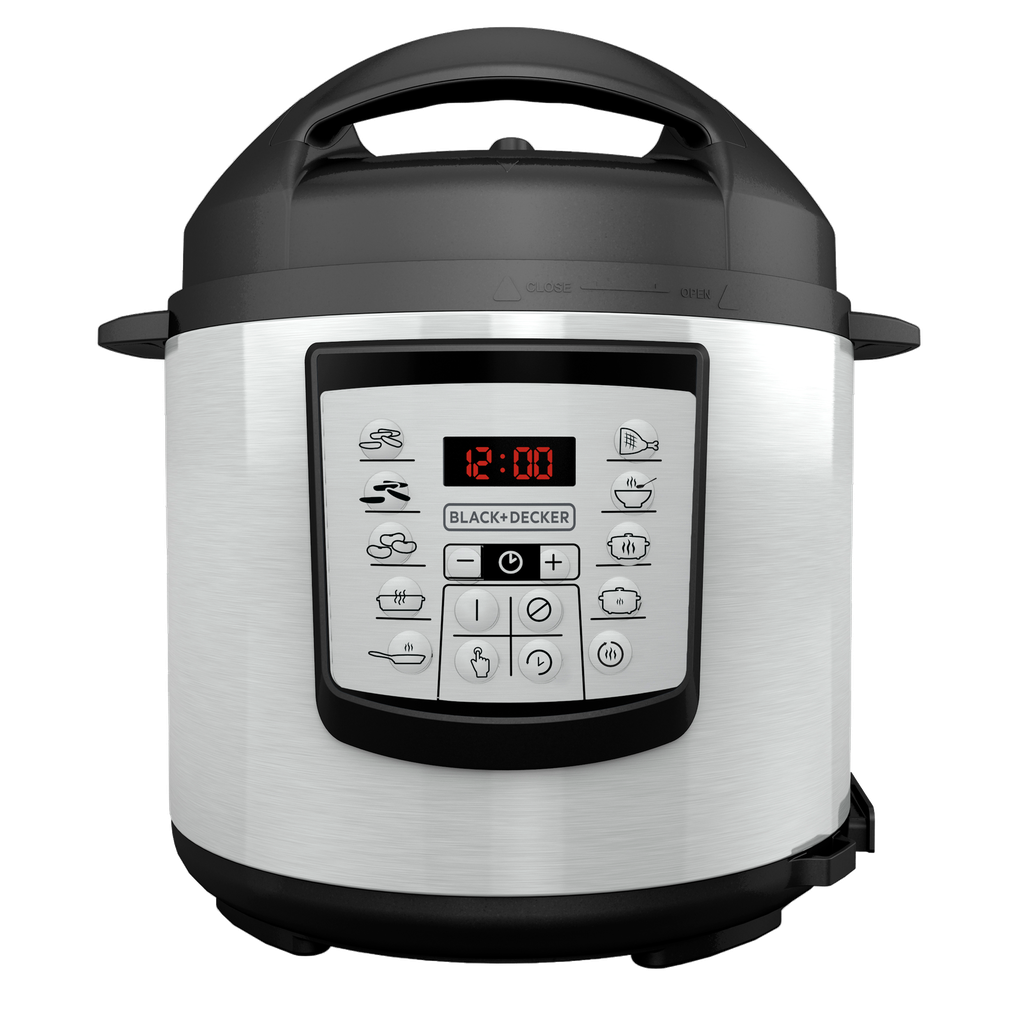 [BD00093] Black + Decker Olla Multi-Usos Digital 6L PR100SD Inox