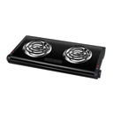 Black + Decker Hornilla Doble Eléctrica DB1002B - Cocina Versátil