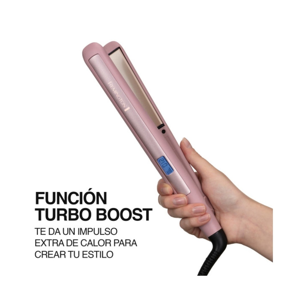 [BD00379] Remington Plancha Alisadora Coco Nut S5901 Cabello Brillante