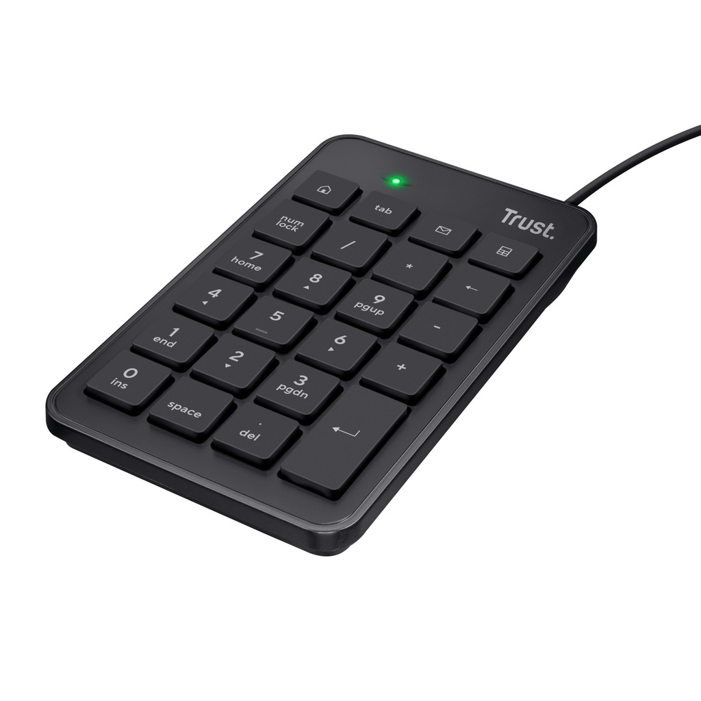 [TR00058] Trust teclado numerico USB color negro - 22221