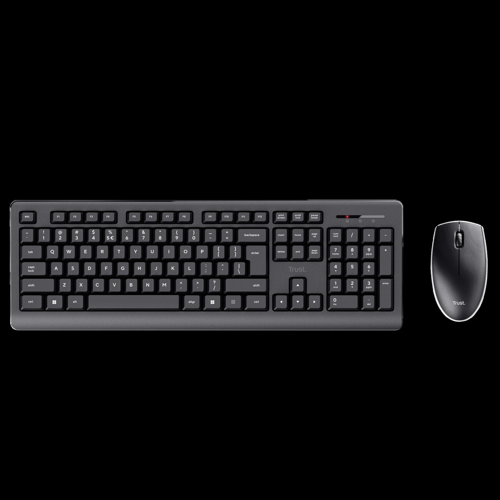 [TR00061] Trust Teclado y Mouse Inalambricos Espanol 25433