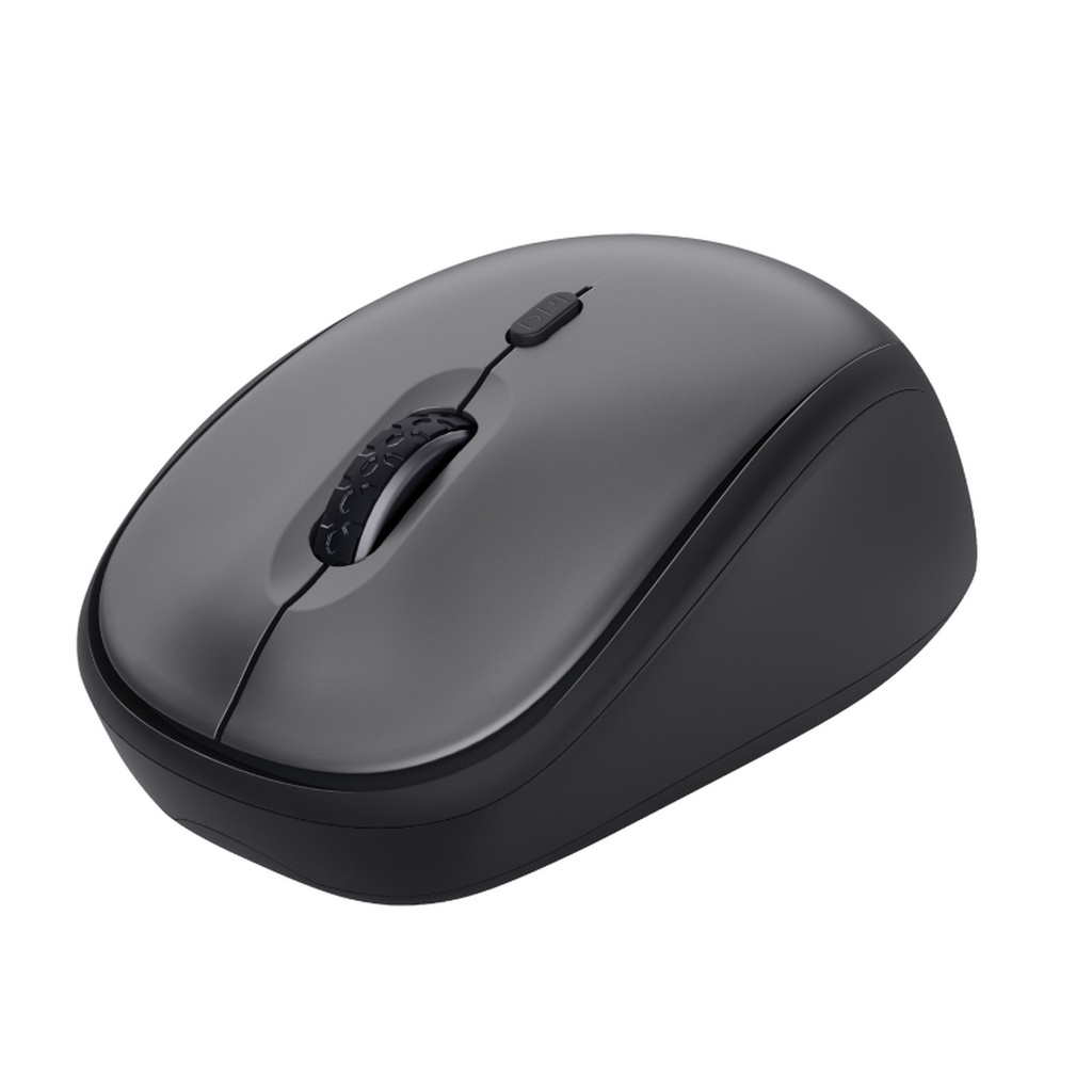 [TR00075] Trust mouse inalambrico eco color negro - 24549