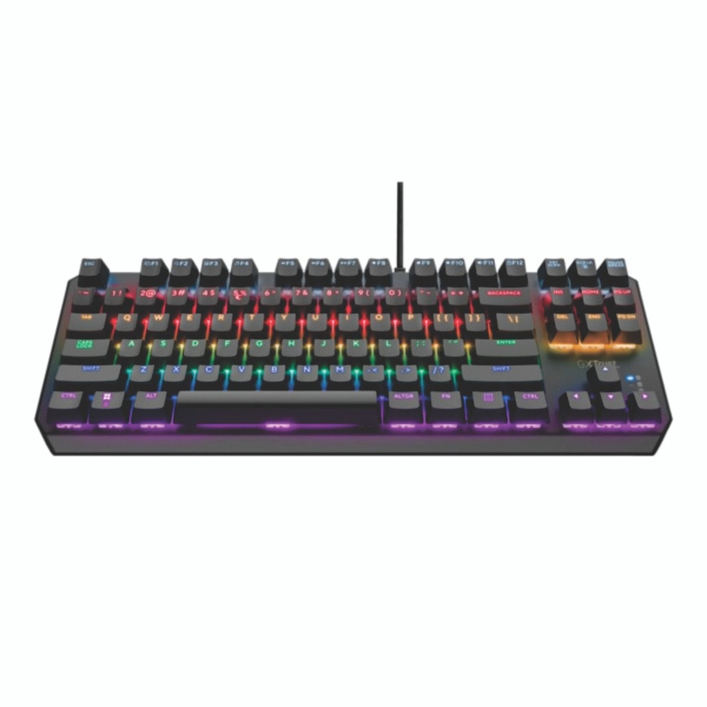 [TR00099] Trust Teclado Mecanico Gamer Español Iluminado - 24407